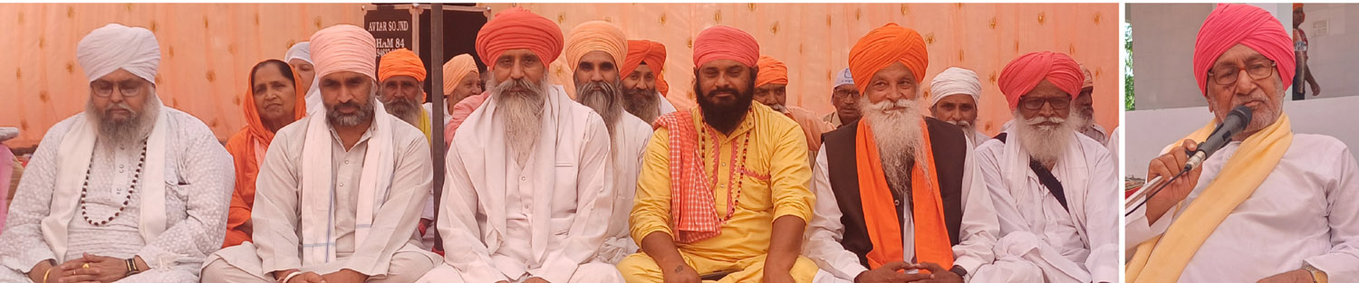 The event dedicated to the memory of Sant Parmanand and the birthday of Sant Chanan Ram was celebrated with devotion
